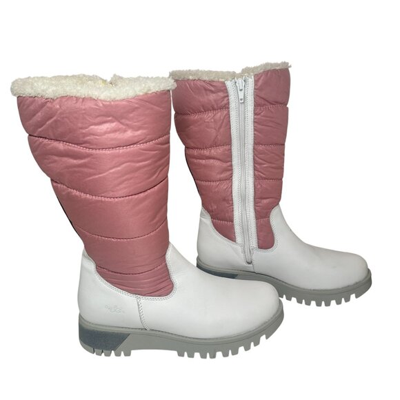 Bos. & Co. Women's GRACEN PRIMA Size 38/8  Mid-Calf Snow Boot Pink NEW - Picture 3 of 8